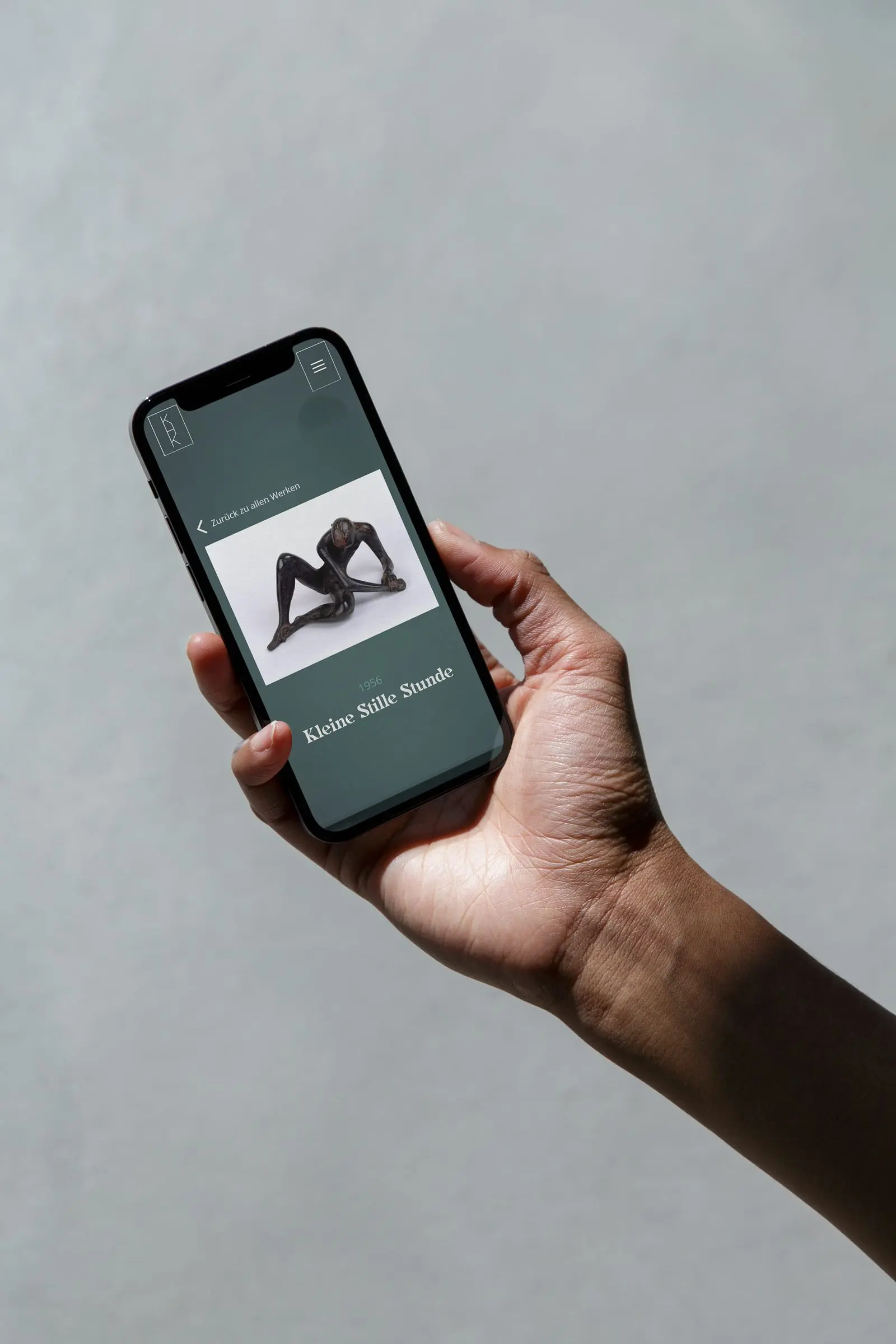 Herobereich einer Immobilienmakler Webseite
